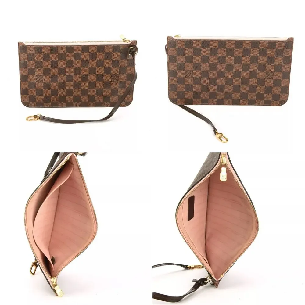 💎✨BEAUTIFUL✨💎Authentic Louis Vuitton Damier Ebene Wristlet - Picture 5 of 6